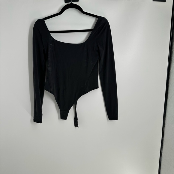 Wundermost ultra soft nulu square neck long sleeve body suit - Picture 5 of 7